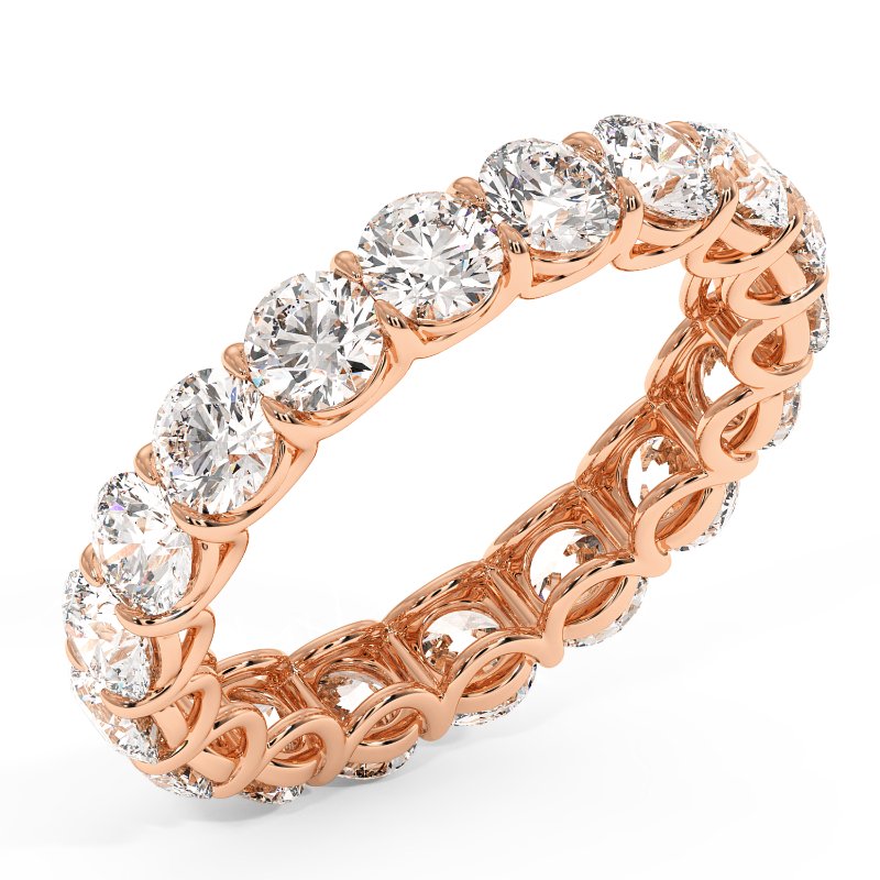 18K Rose Gold Naya Eternity Band