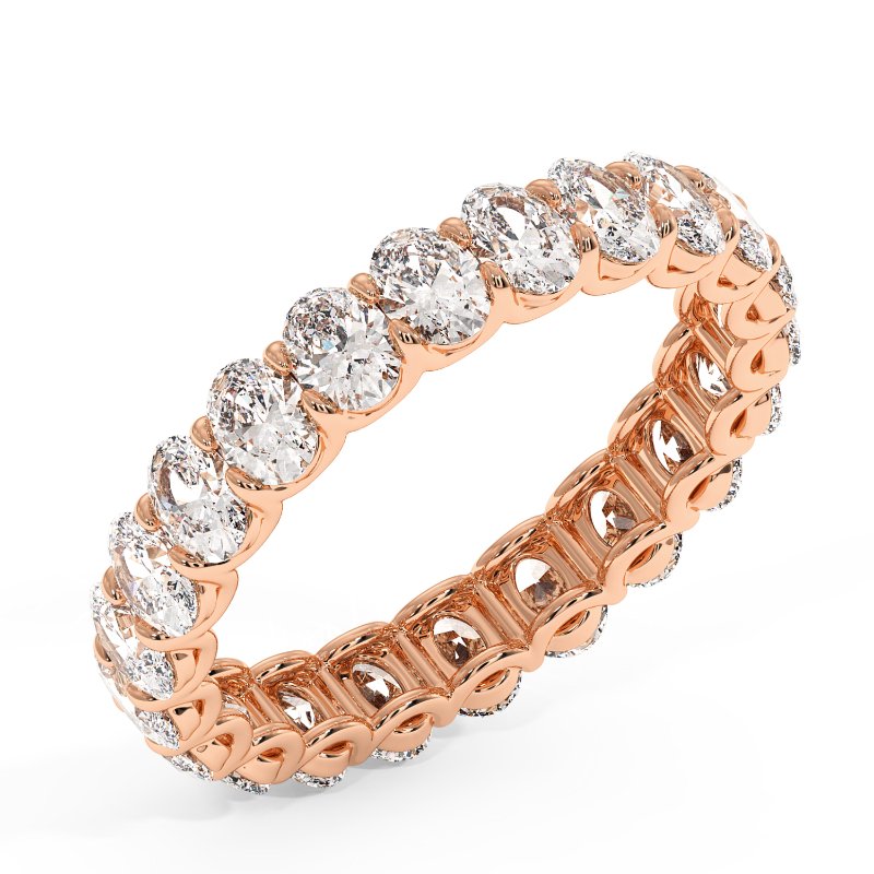 18K Rose Gold Naya Eternity Band