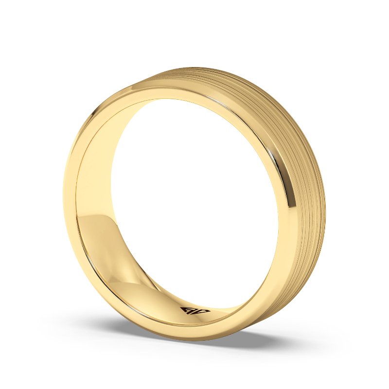 18K Yellow Gold Apollo Wedding Band