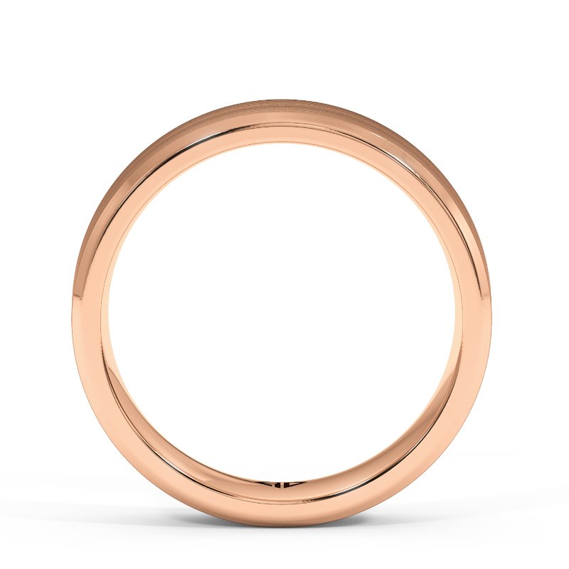 18K Rose Gold Apollo Wedding Band