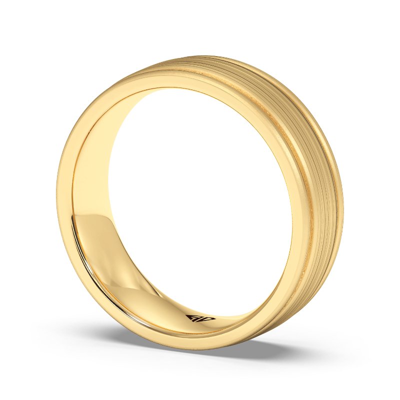 18K Yellow Gold Floyd Wedding Band