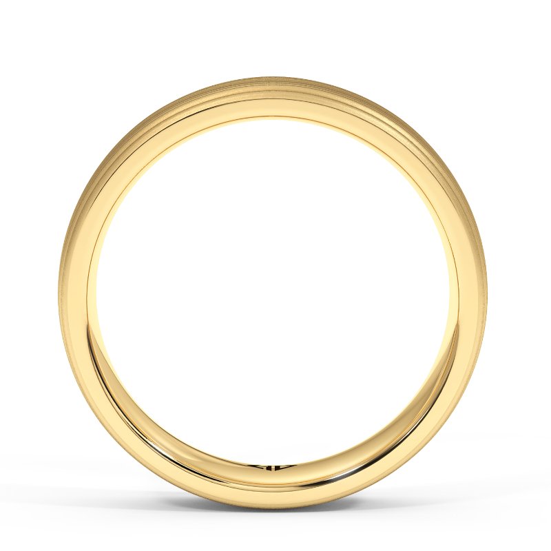 18K Yellow Gold Floyd Wedding Band