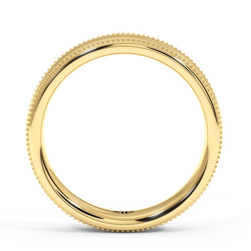 9K Yellow Gold Uriah Wedding Band