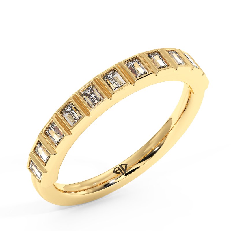 18K Yellow Gold Aphrodite Eternity Band