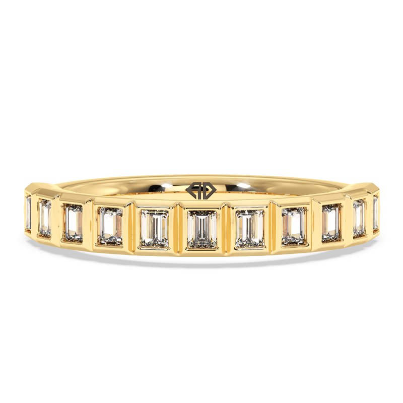 18K Yellow Gold Aphrodite Eternity Band