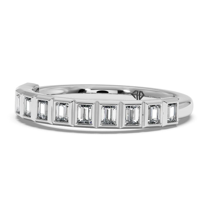 Platinum Aphrodite Eternity Band