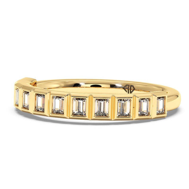 18K Yellow Gold Aphrodite Eternity Band