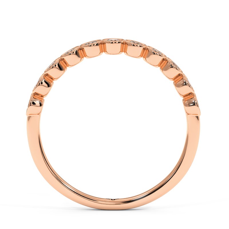 18K Rose Gold Caroline Eternity Band