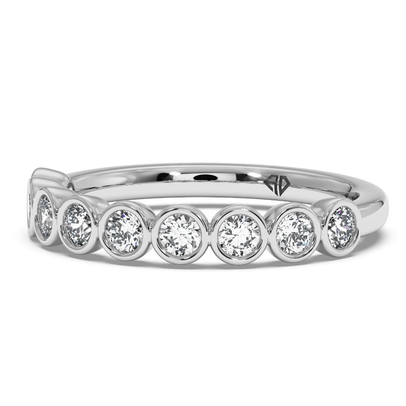 18K White Gold Caroline Eternity Band