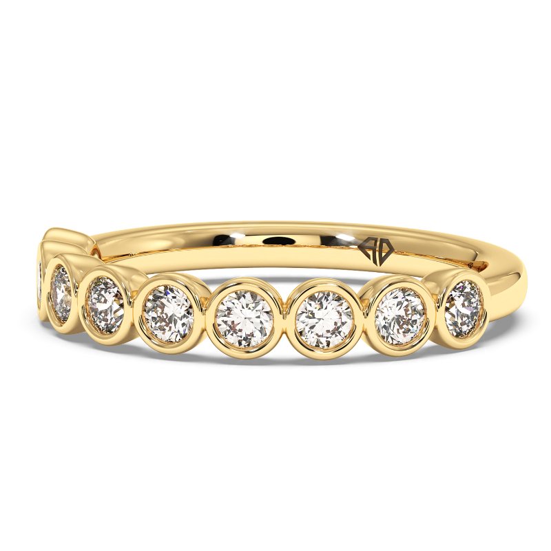 18K Yellow Gold Caroline Eternity Band