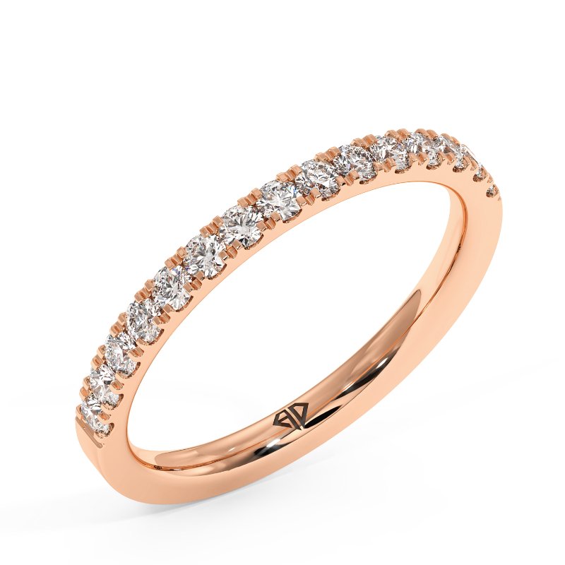 18K Rose Gold Diana Eternity Band