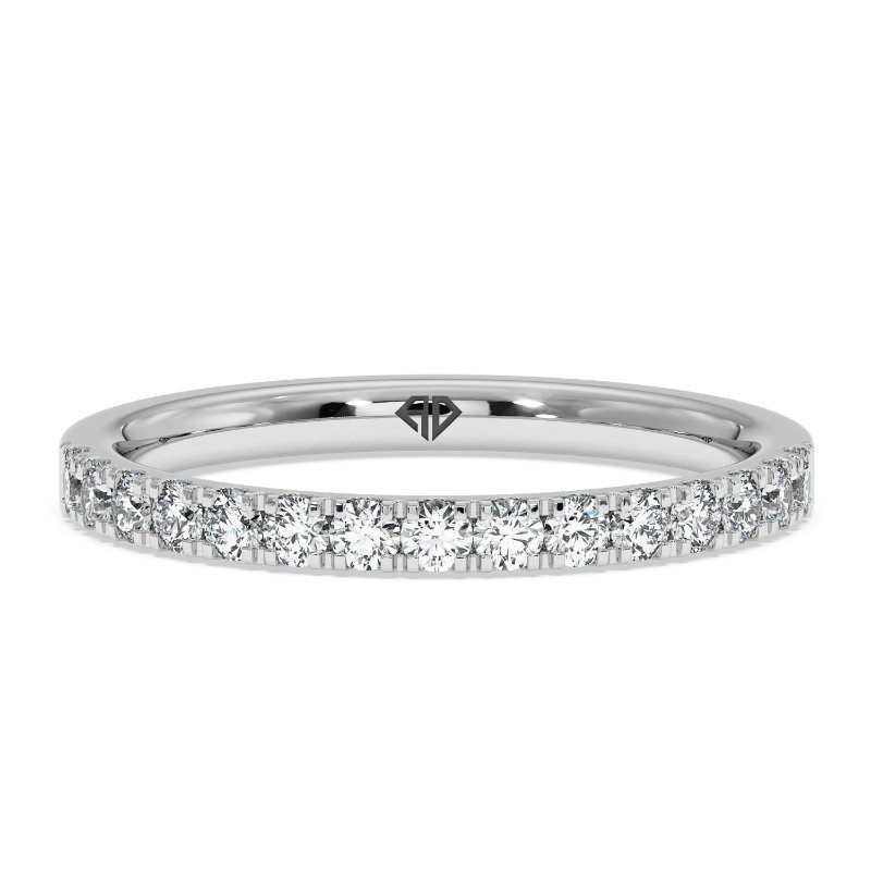 18K White Gold Diana Eternity Band