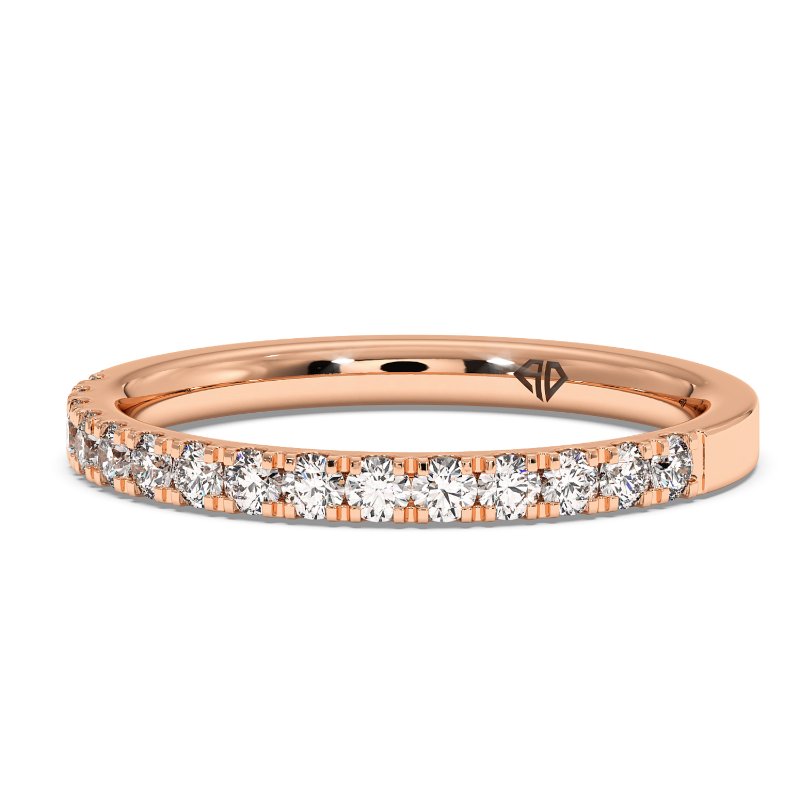 18K Rose Gold Diana Eternity Band