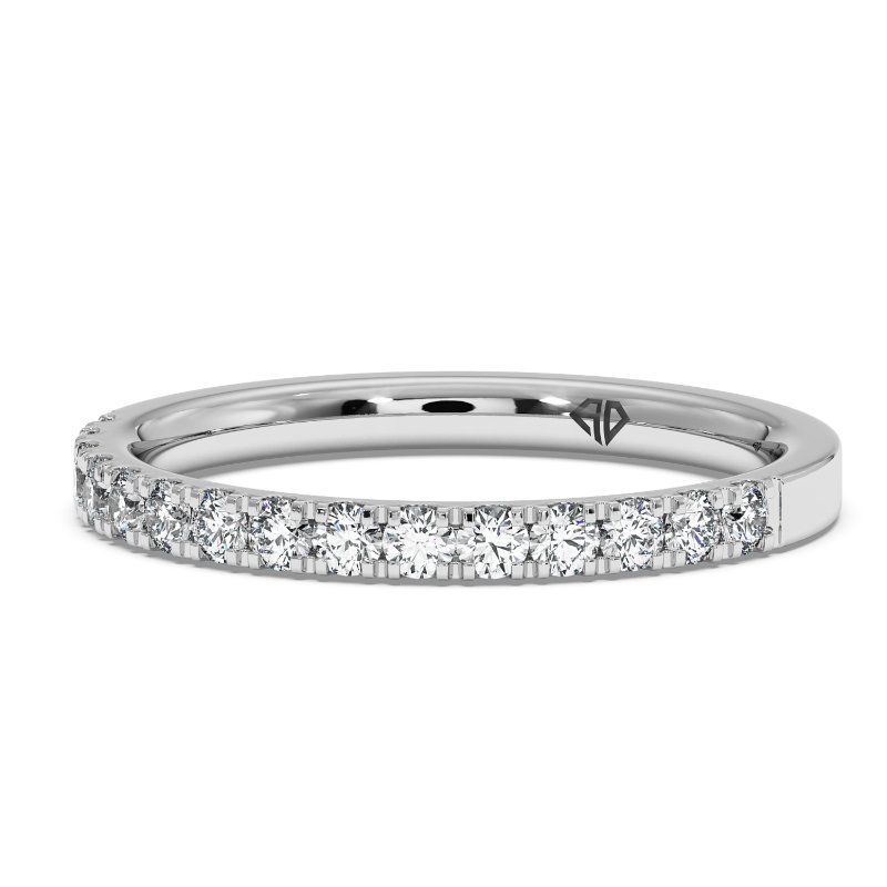 18K White Gold Diana Eternity Band