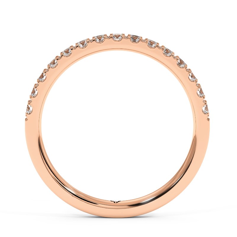 9K Rose Gold Diana Eternity Band