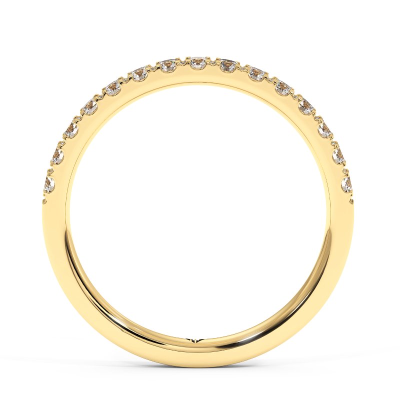 18K Yellow Gold Diana Eternity Band