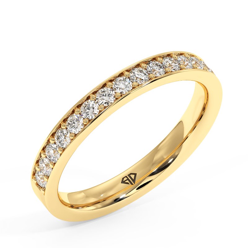 18K Yellow Gold Natalia Eternity Band