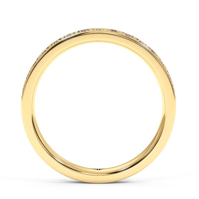 18K Yellow Gold Natalia Eternity Band