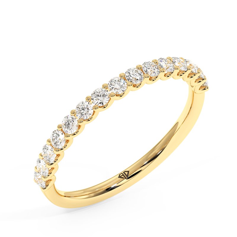 18K Yellow Gold Jemima Eternity Band