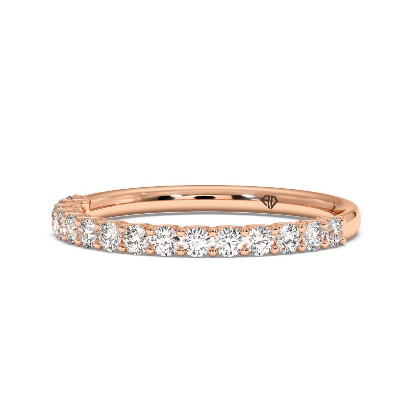 18K Rose Gold Jemima Eternity Band