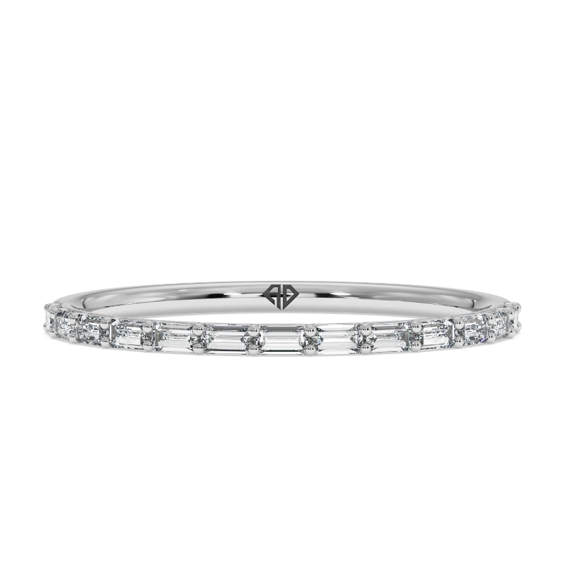 18K White Gold Celeste Wedding Band