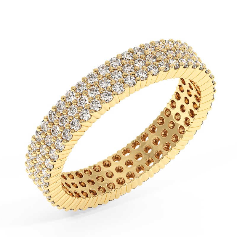 18K Yellow Gold Roban Eternity Band