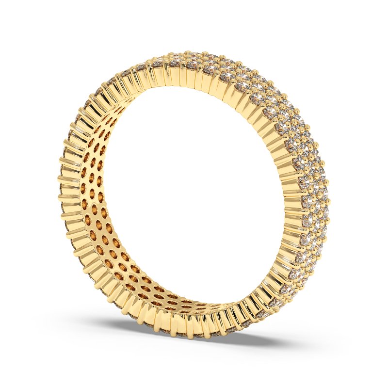 18K Yellow Gold Roban Eternity Band