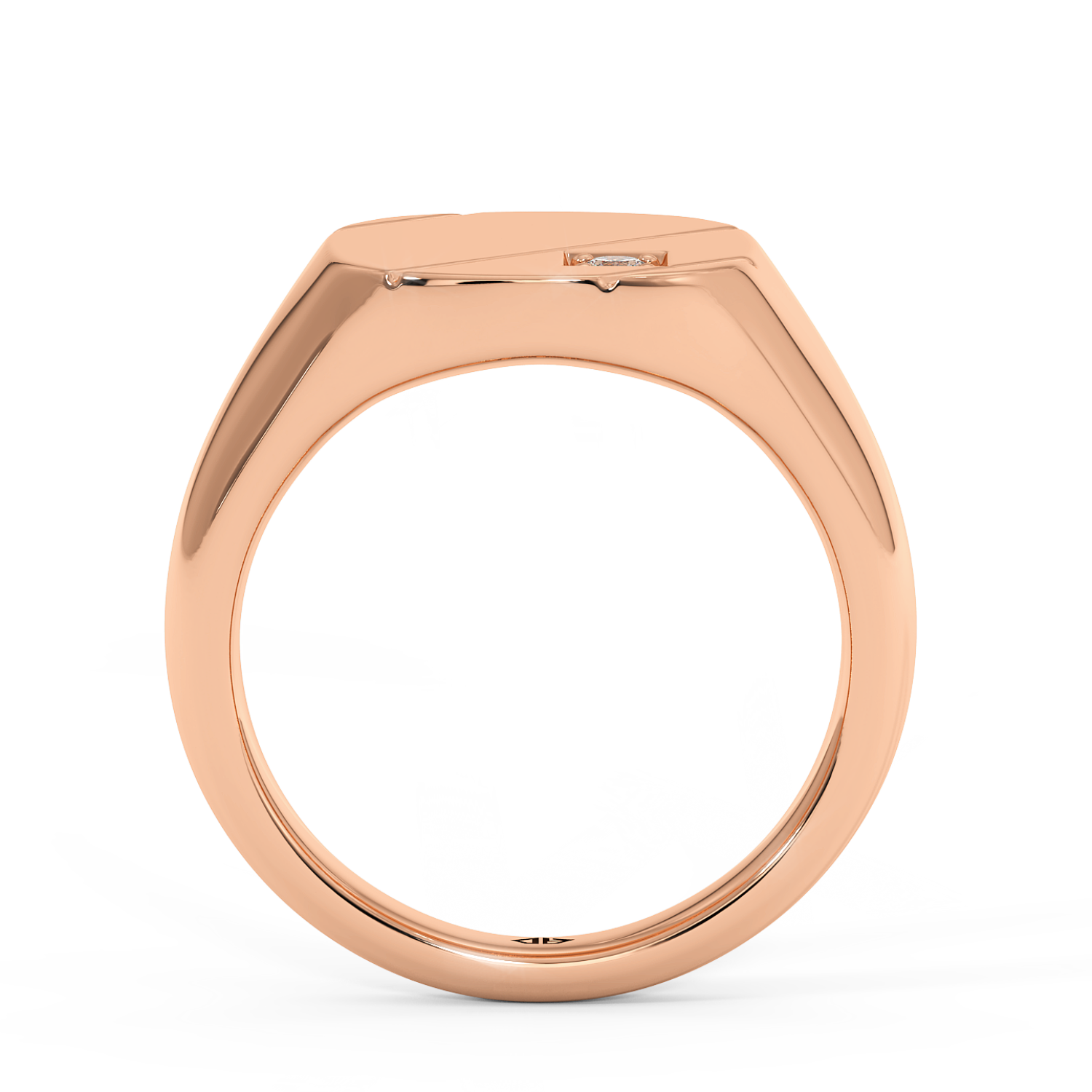 18K Rose Gold RING-080 Segnet Ring