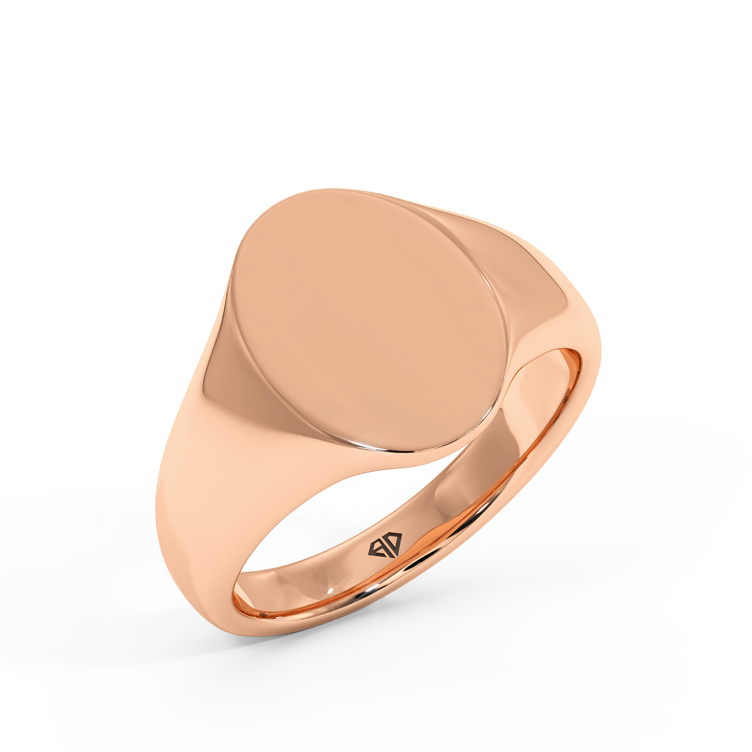 18K Rose Gold RING-087 Segnet Ring