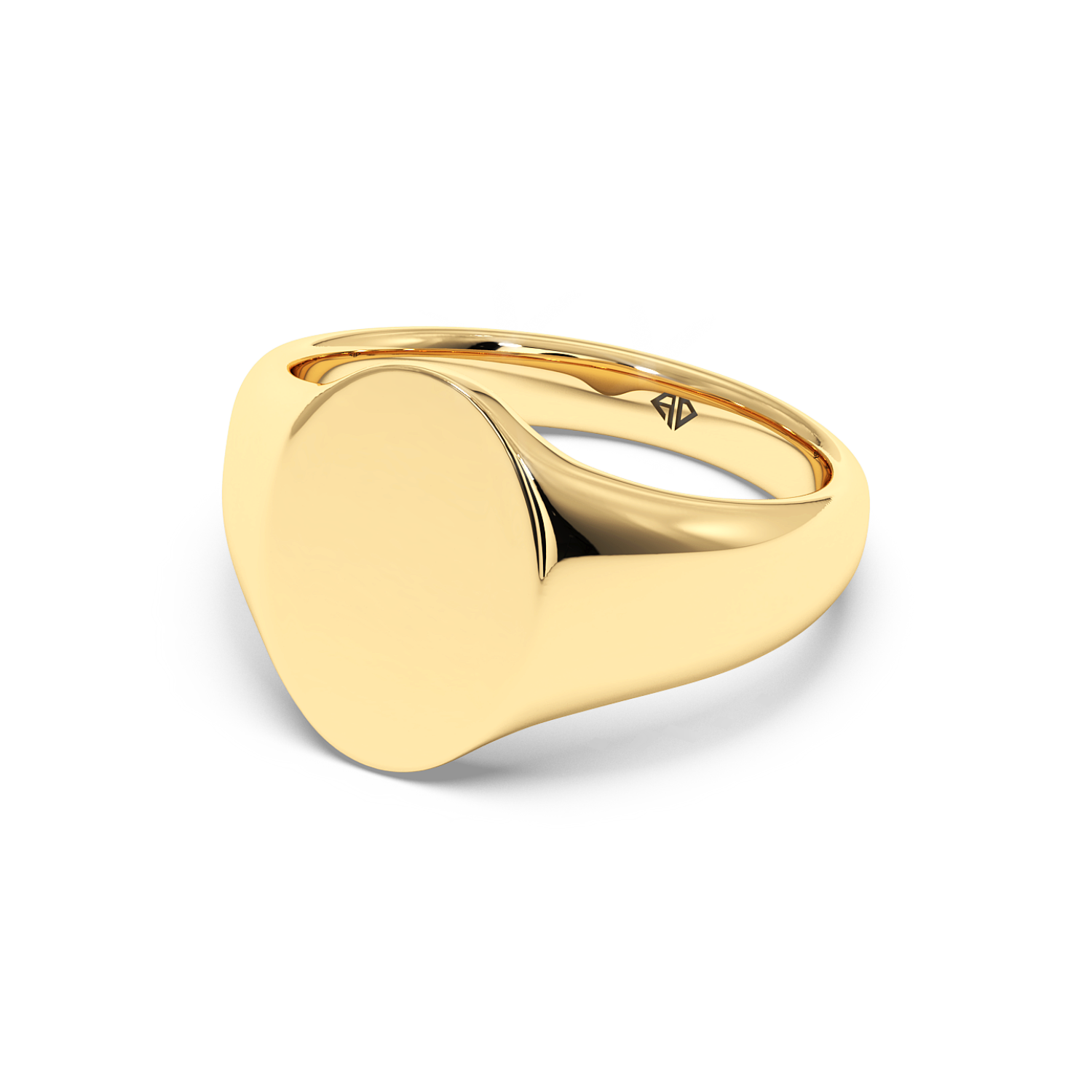 18K Yellow Gold RING-087 Segnet Ring