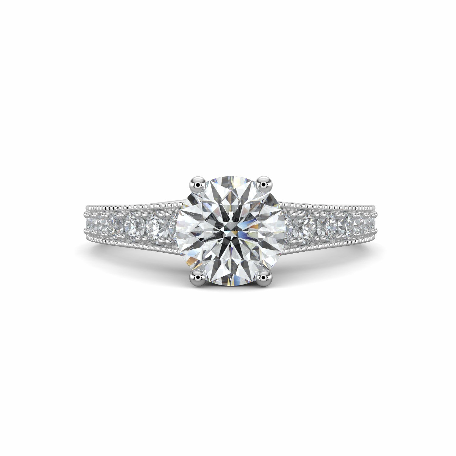 18K White Gold Tiessa Engagement Ring