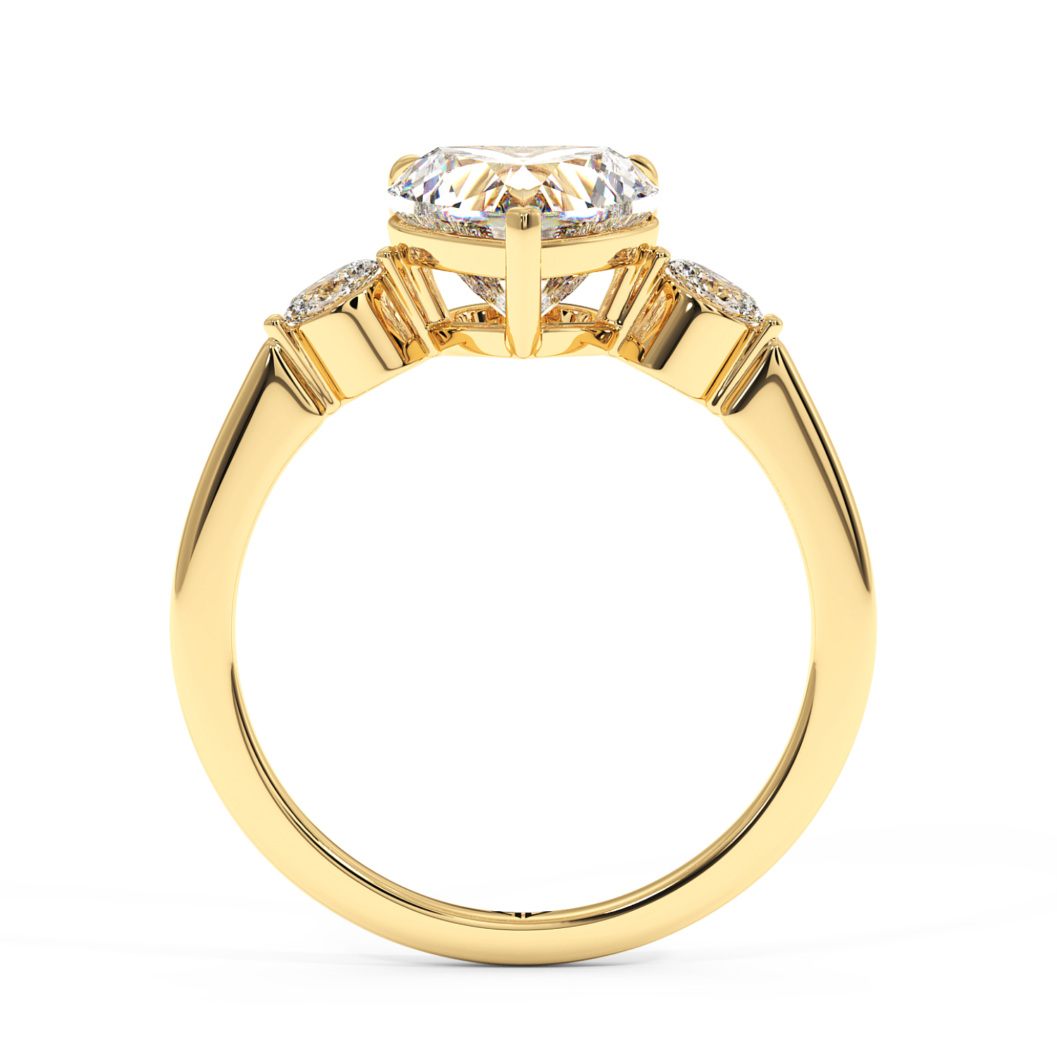 18K Yellow Gold Montana Engagement Ring