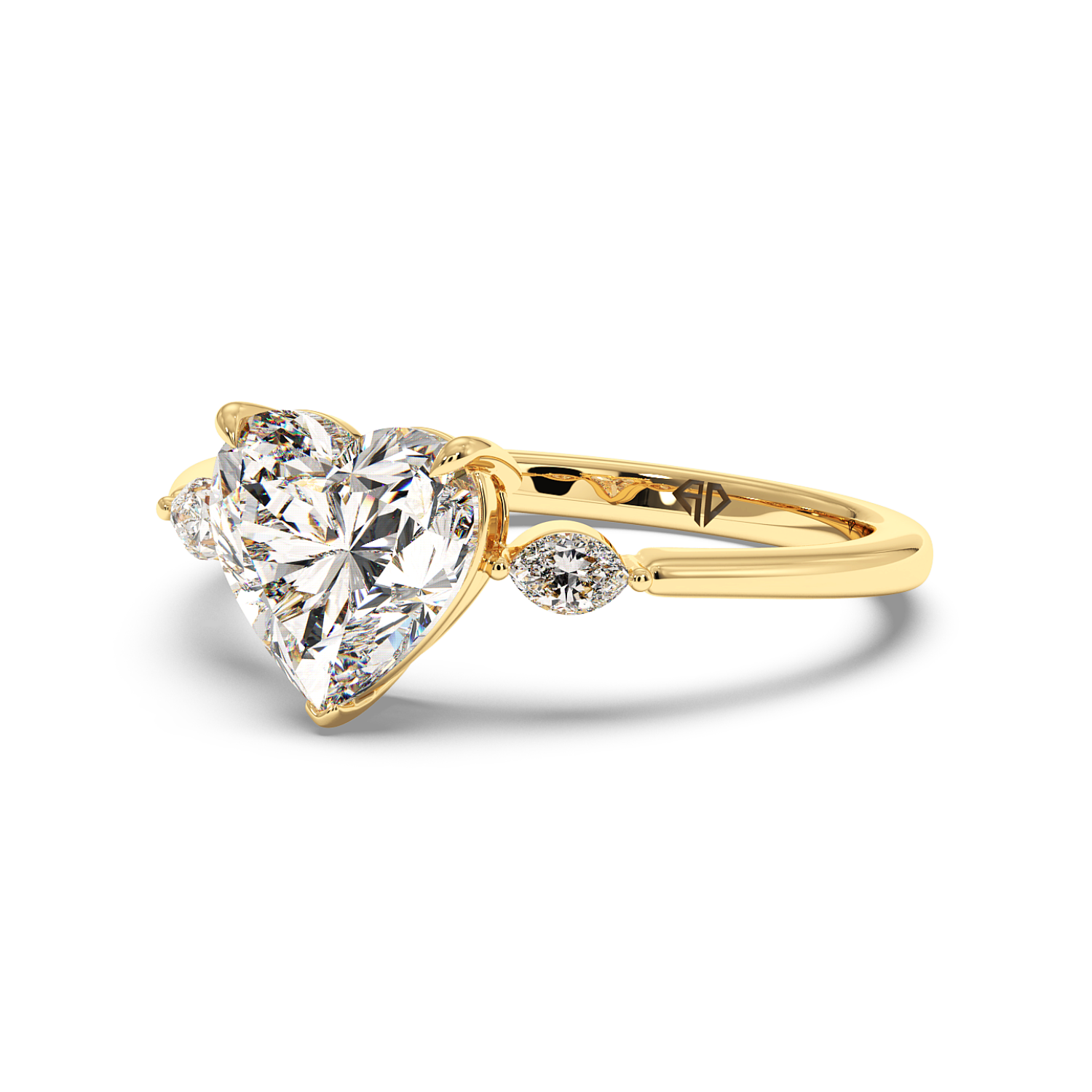 18K Yellow Gold Montana Engagement Ring