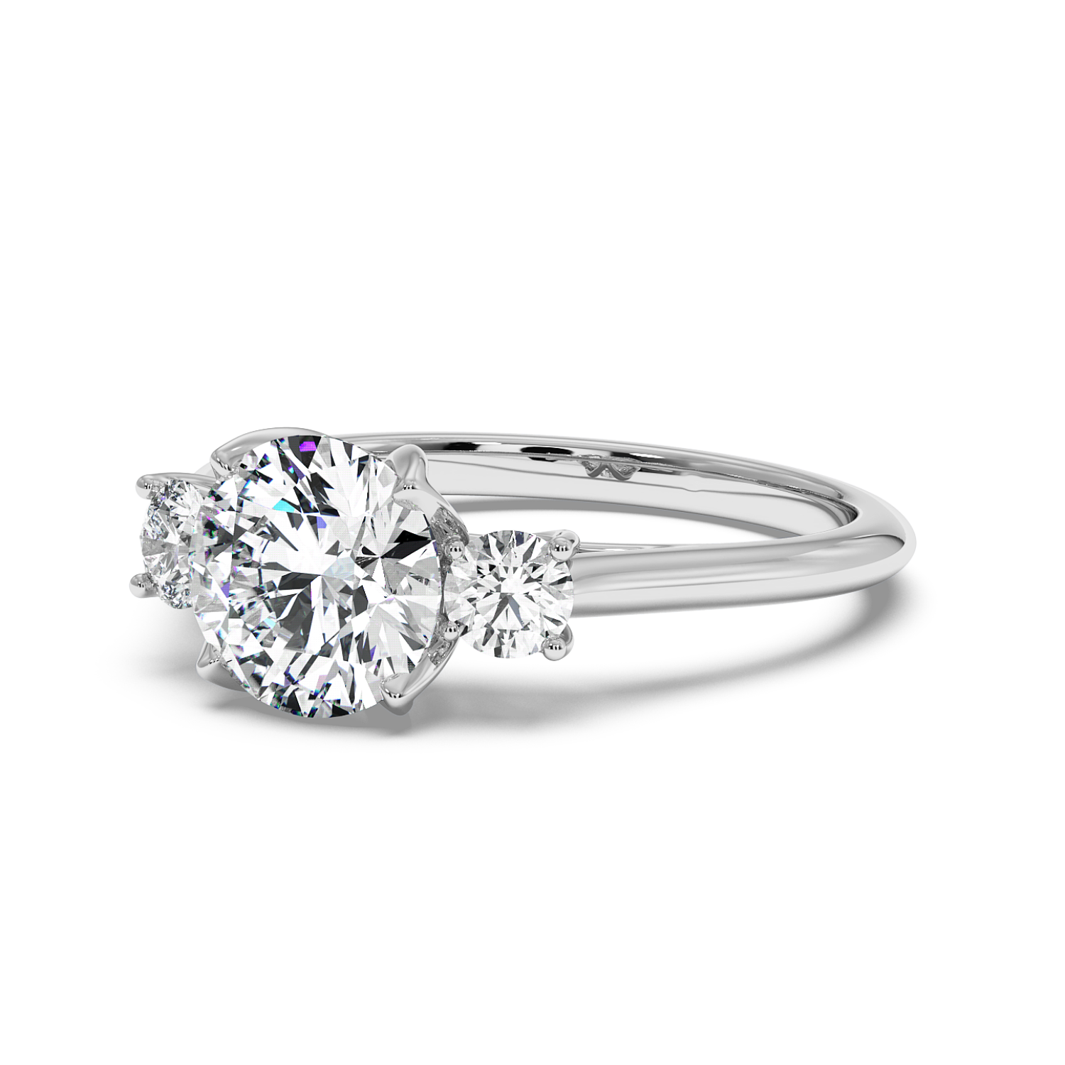 18K White Gold Dolce Engagement Ring