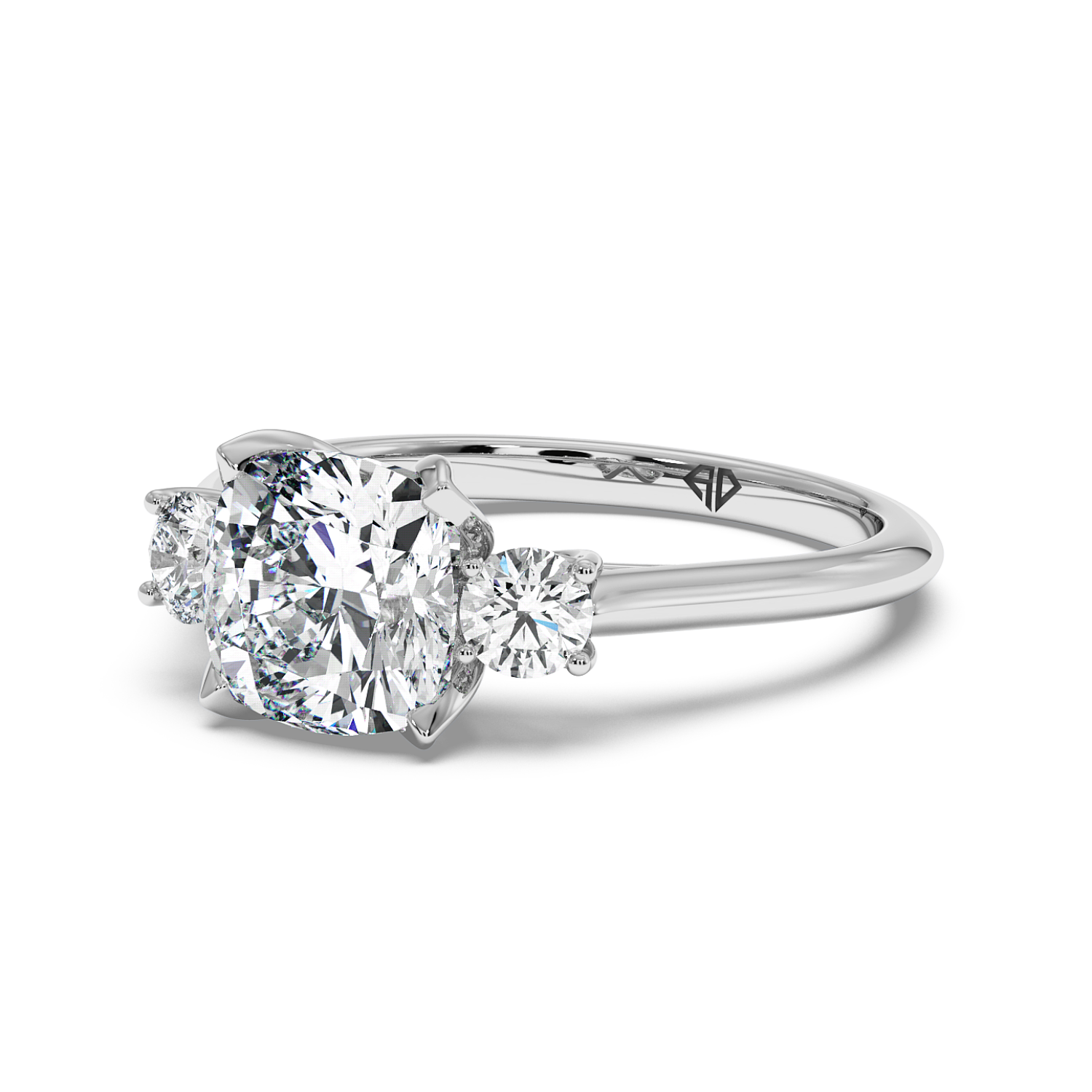 18K White Gold Dolce Engagement Ring