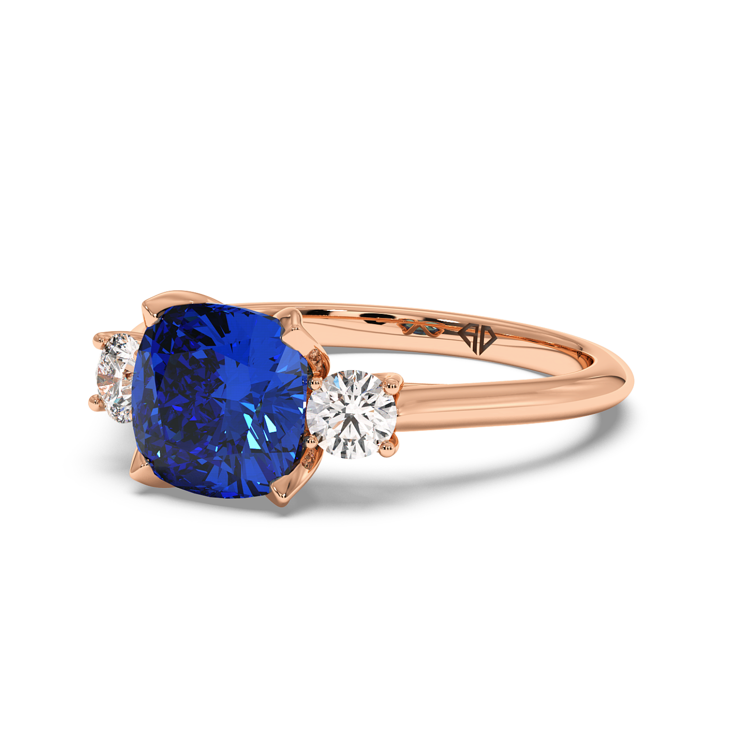 18K Rose Gold Dolce Engagement Ring