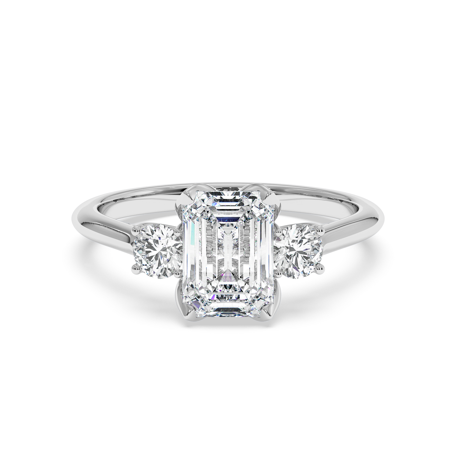 18K White Gold Dolce Engagement Ring