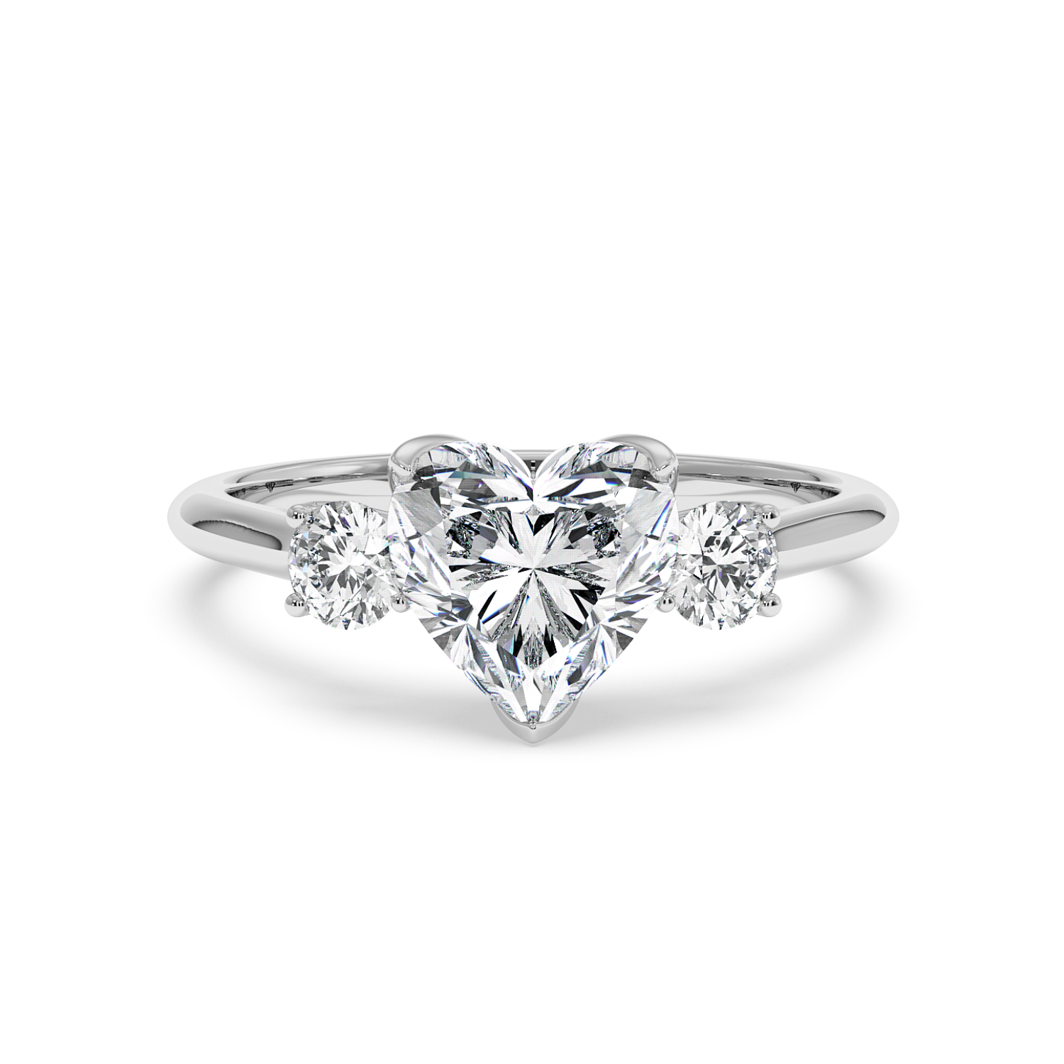 18K White Gold Dolce Engagement Ring