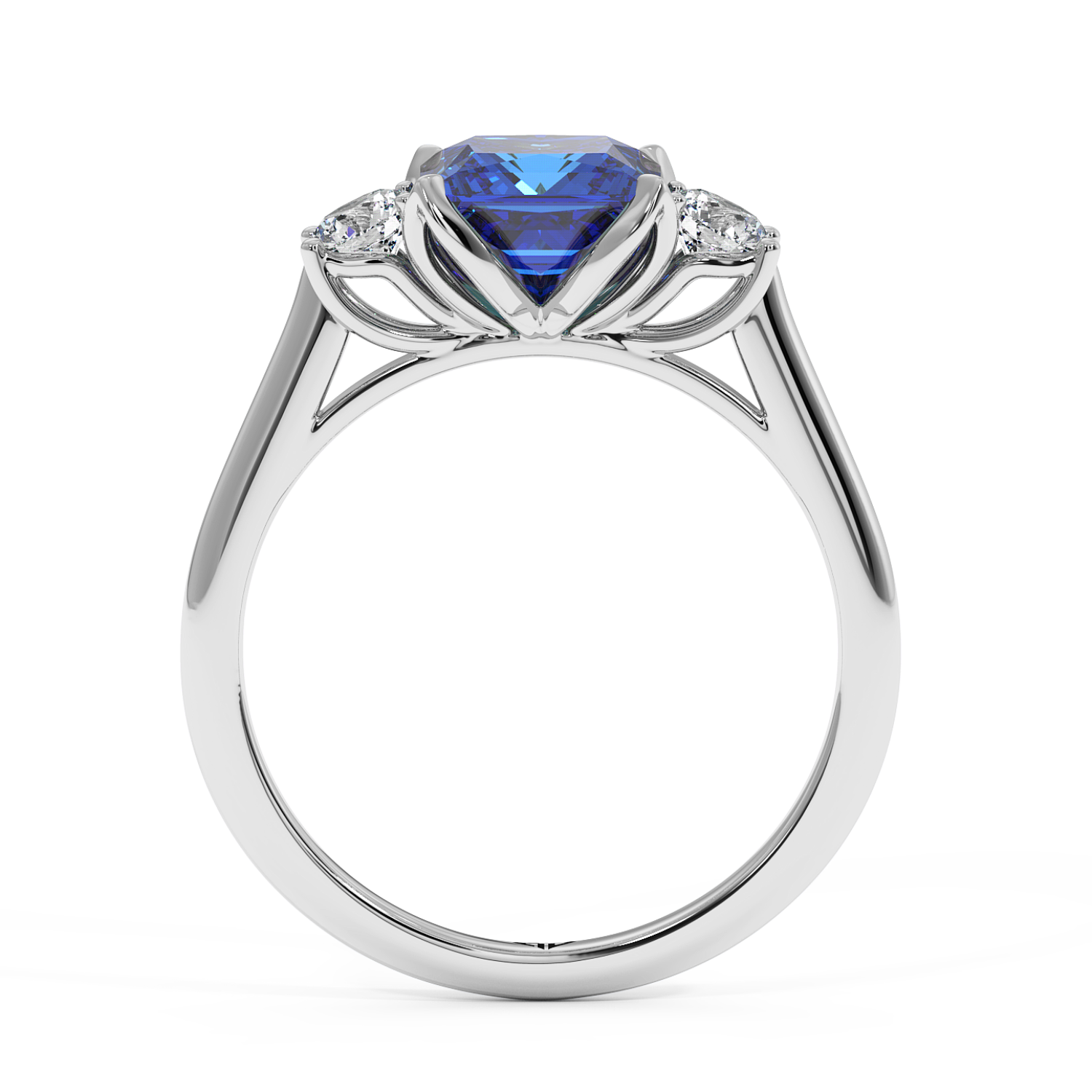 18K White Gold Dolce Engagement Ring