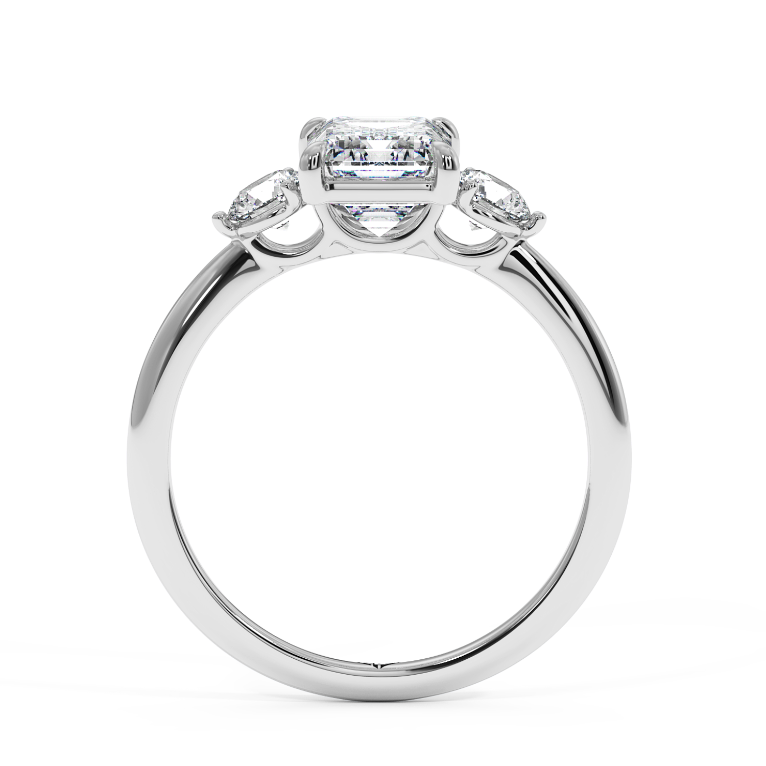 18K White Gold Aida Engagement Ring