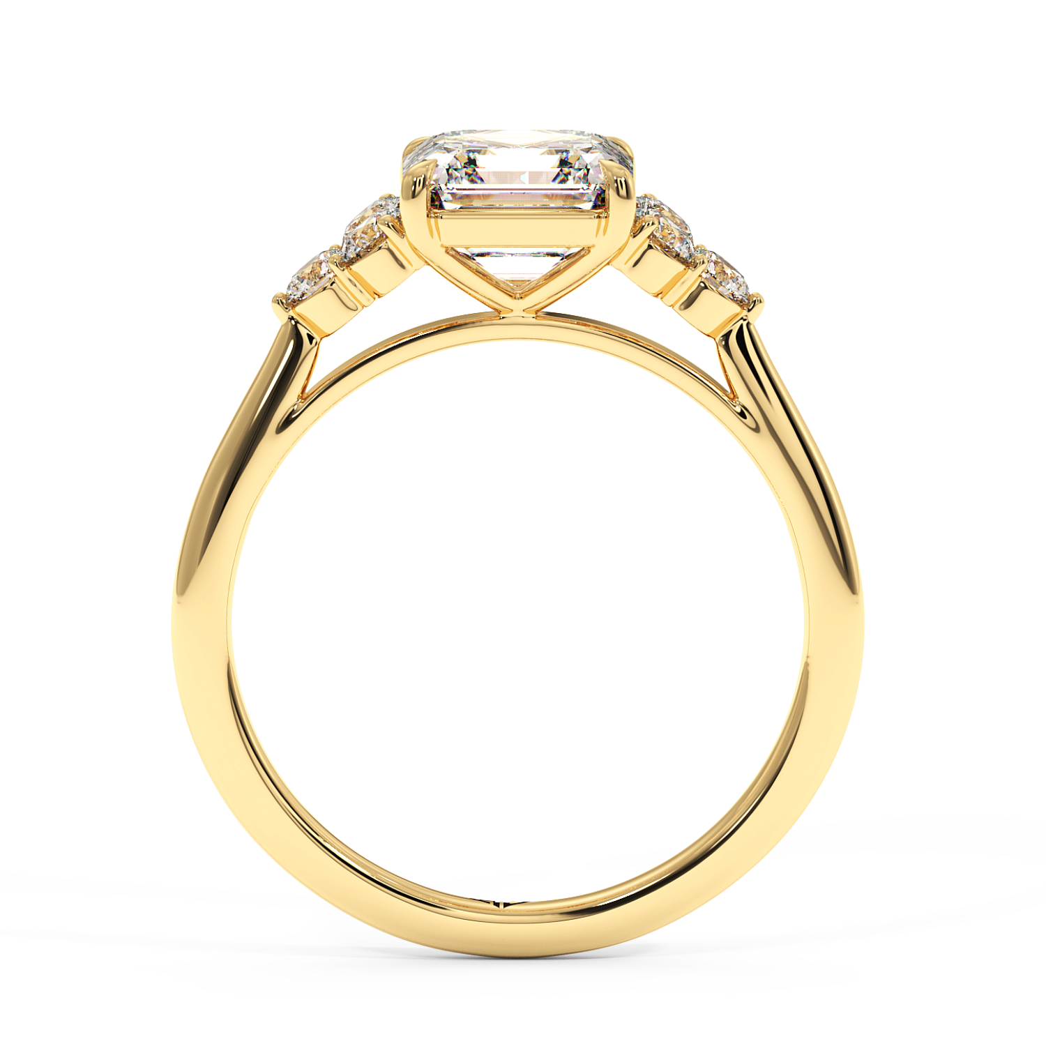 18K Yellow Gold Sasha Engagement Ring