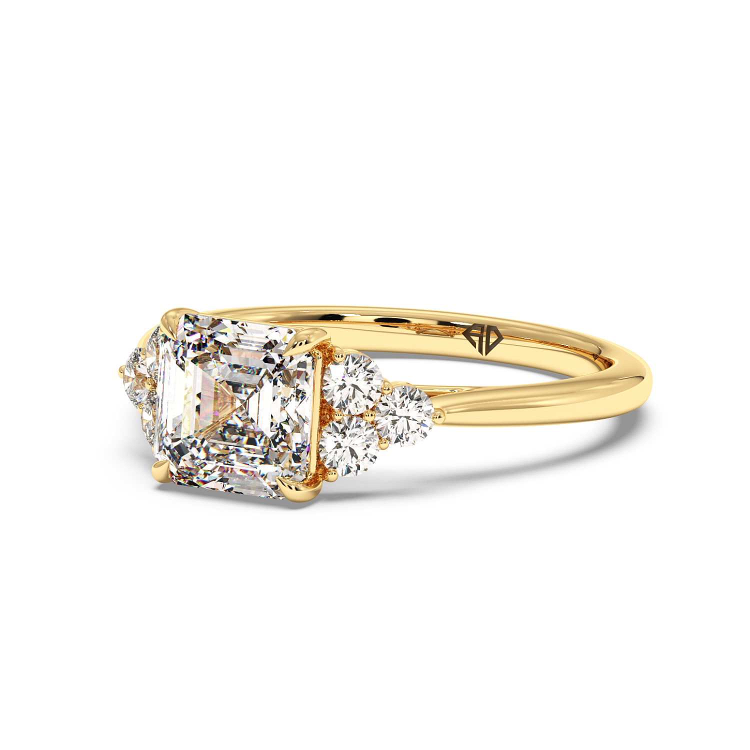 18K Yellow Gold Sasha Engagement Ring