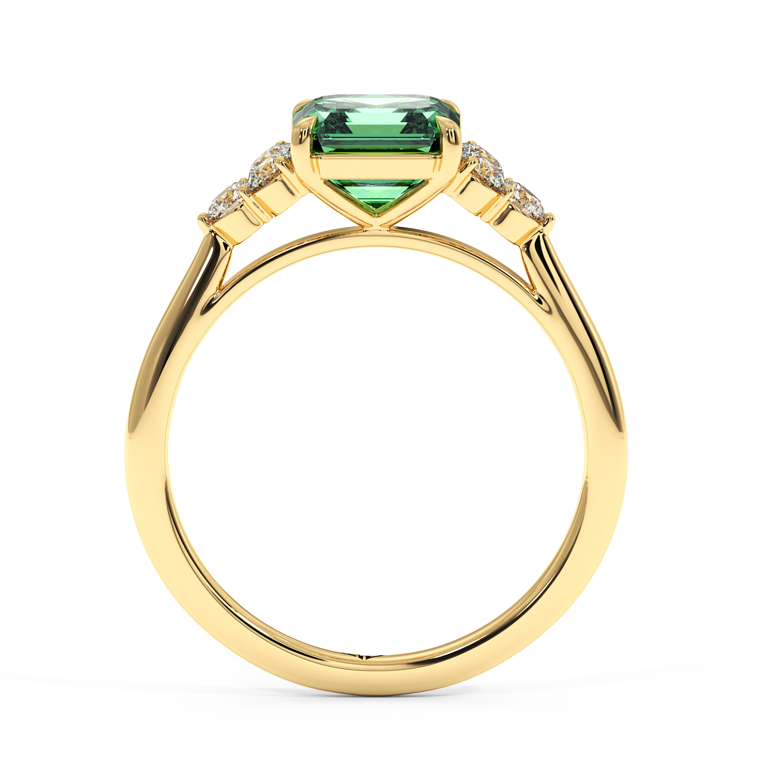 18K Yellow Gold Sasha Engagement Ring