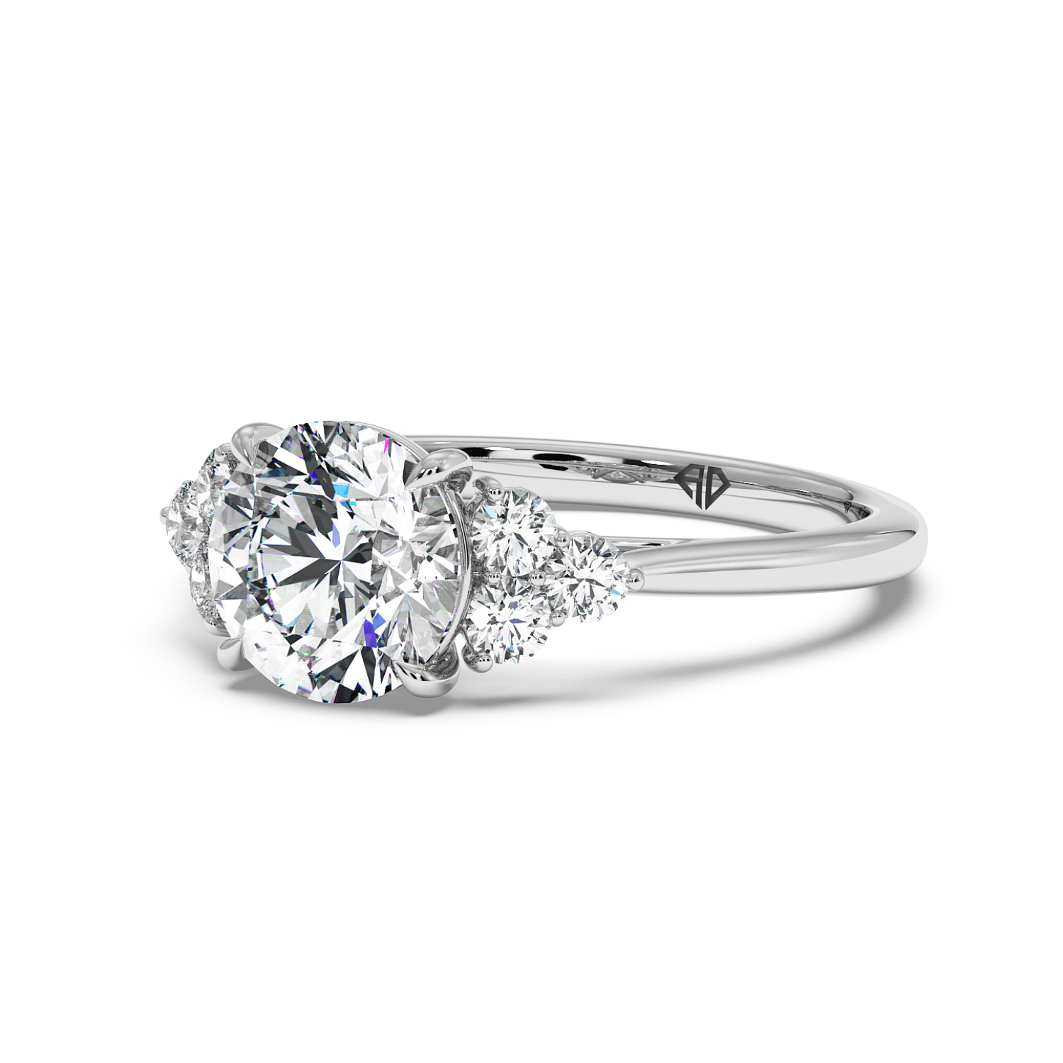 18K White Gold Sasha Engagement Ring