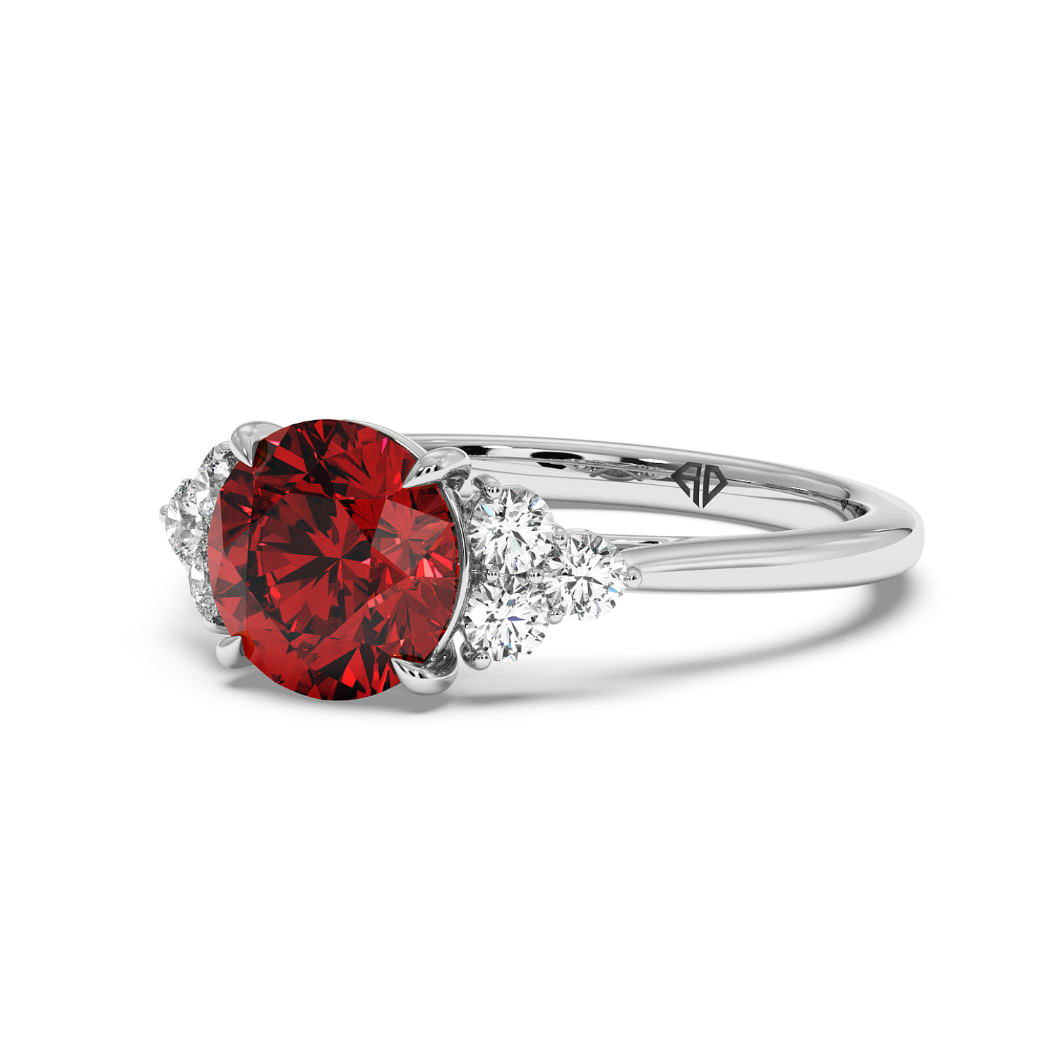 18K White Gold Sasha Engagement Ring