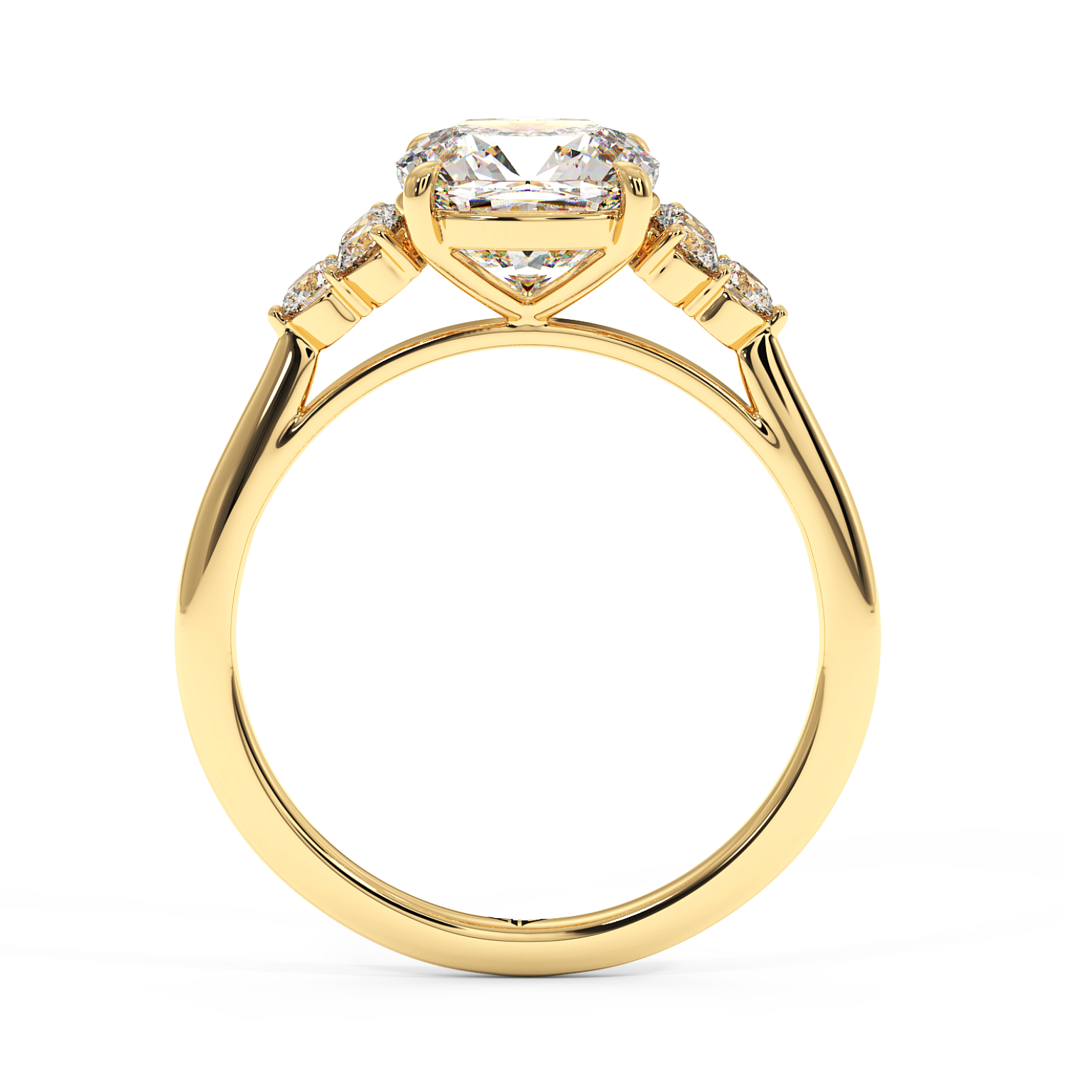 18K Yellow Gold Sasha Engagement Ring