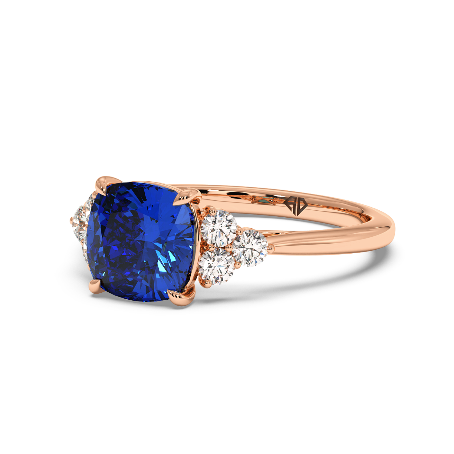 18K Rose Gold Sasha Engagement Ring