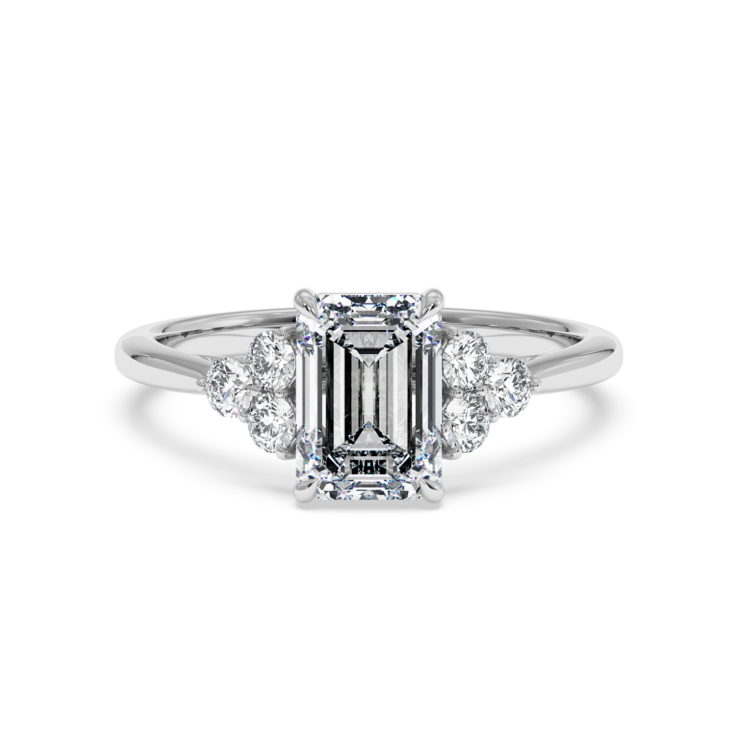 18K White Gold Sasha Engagement Ring