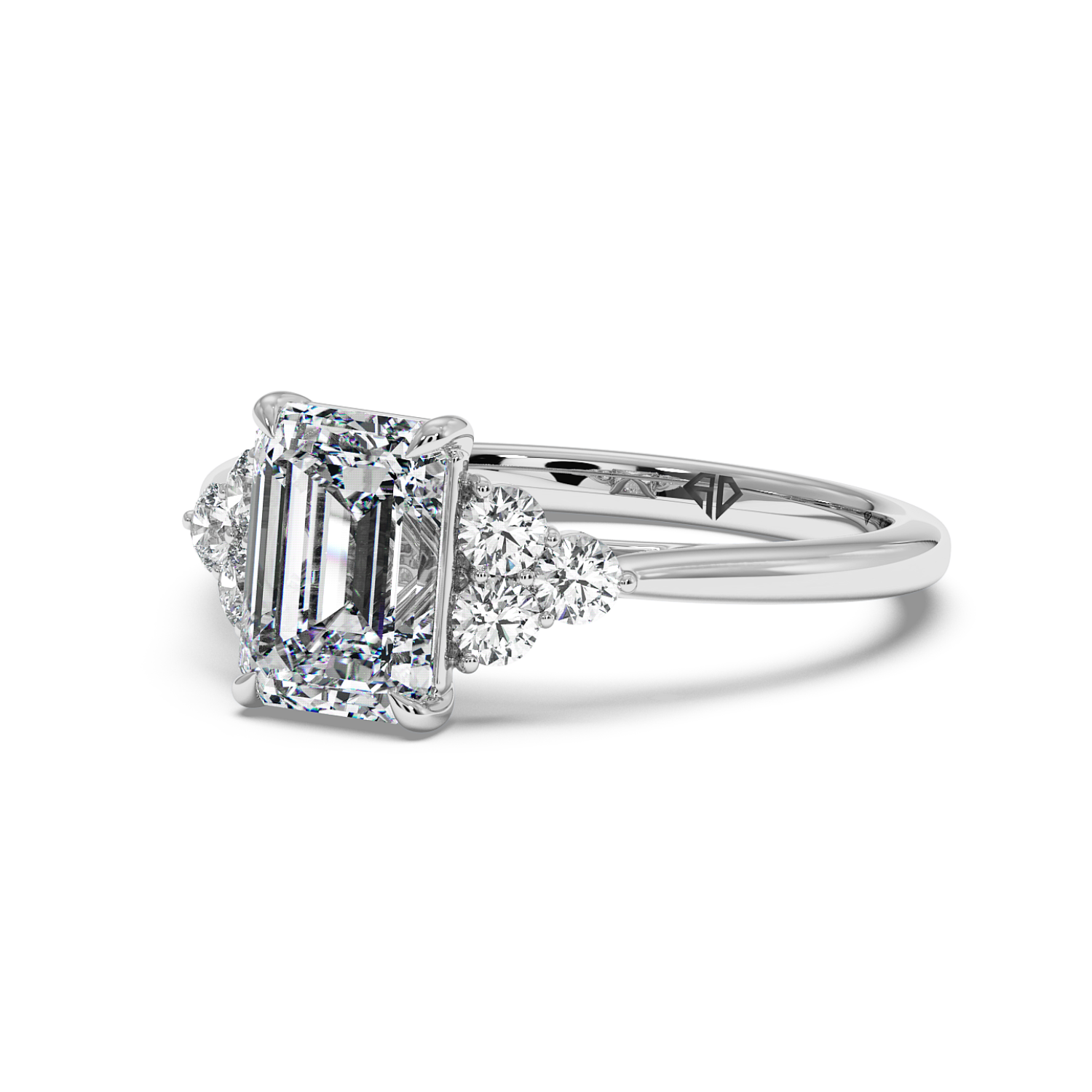 18K White Gold Sasha Engagement Ring