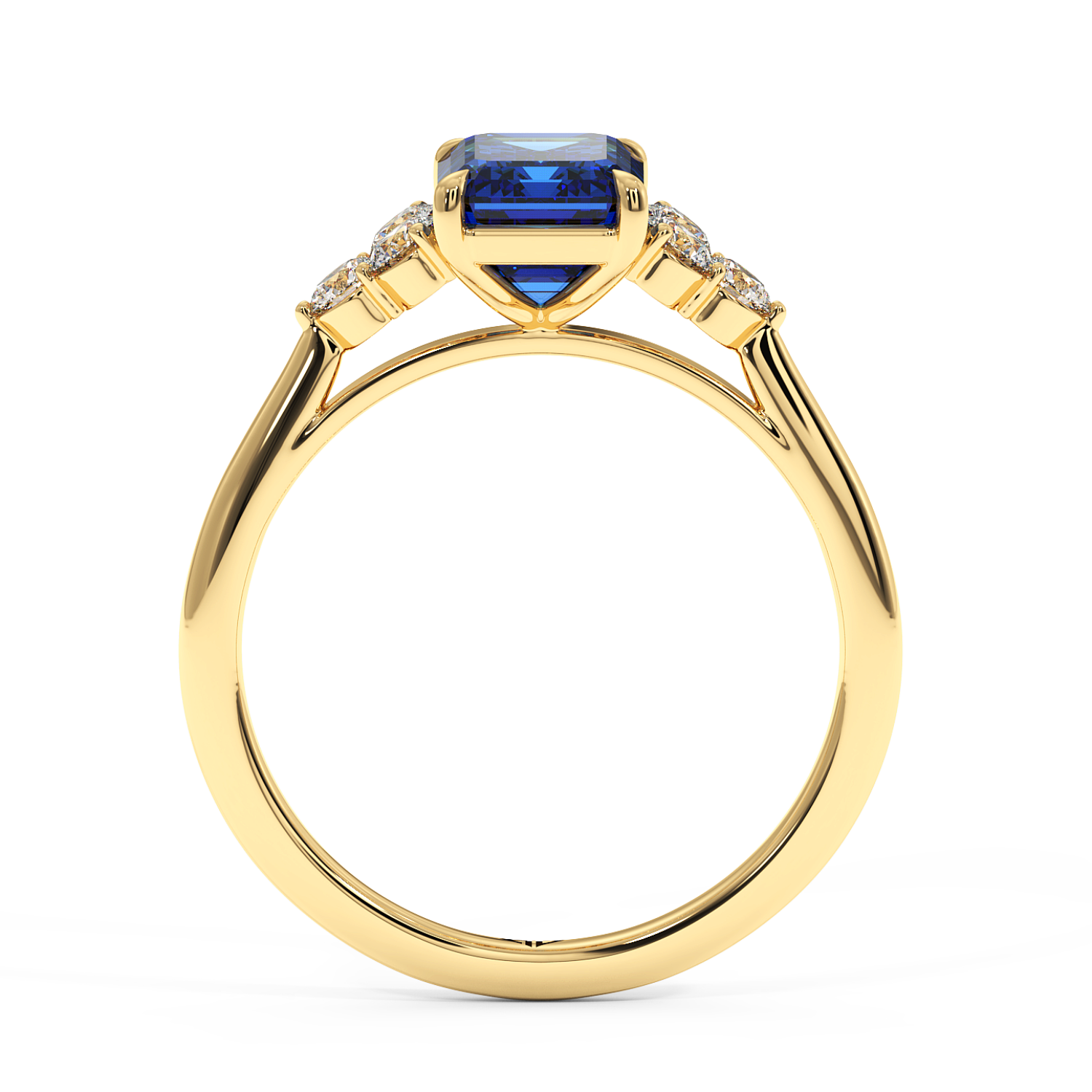 18K Yellow Gold Sasha Engagement Ring